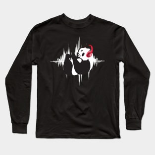 P for Panda (Rock n Roll) Long Sleeve T-Shirt